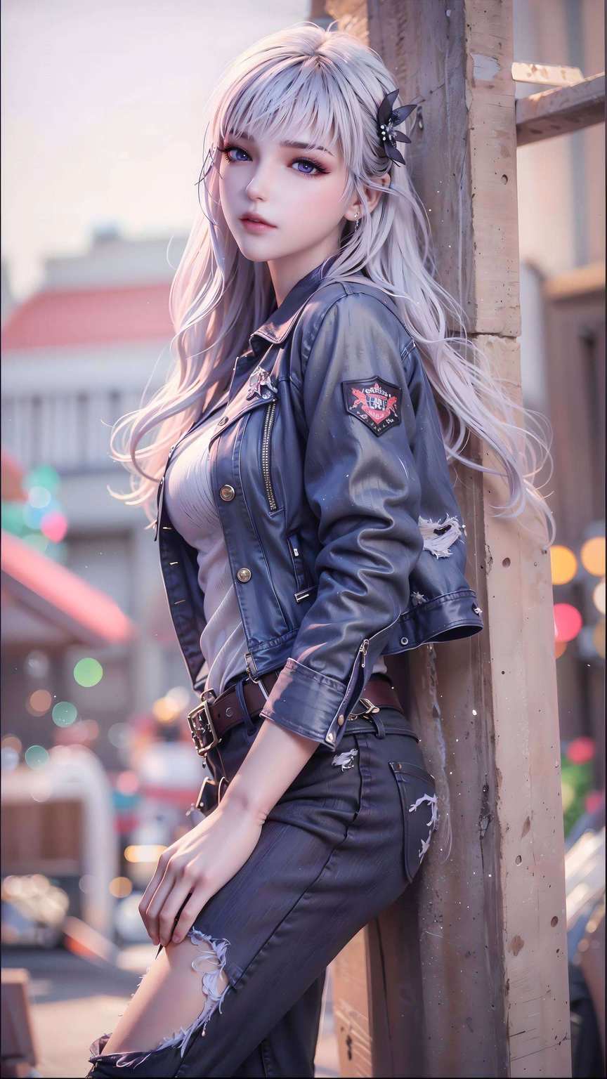 各位视觉探秘者们！今天给大家介绍一位国漫界的绝世美女——圣采儿简直是“美颜+超能力”的完美结合！想要充电时也能一睹她的风采吗？快来看看这款圣采儿充电壁纸图片高清版