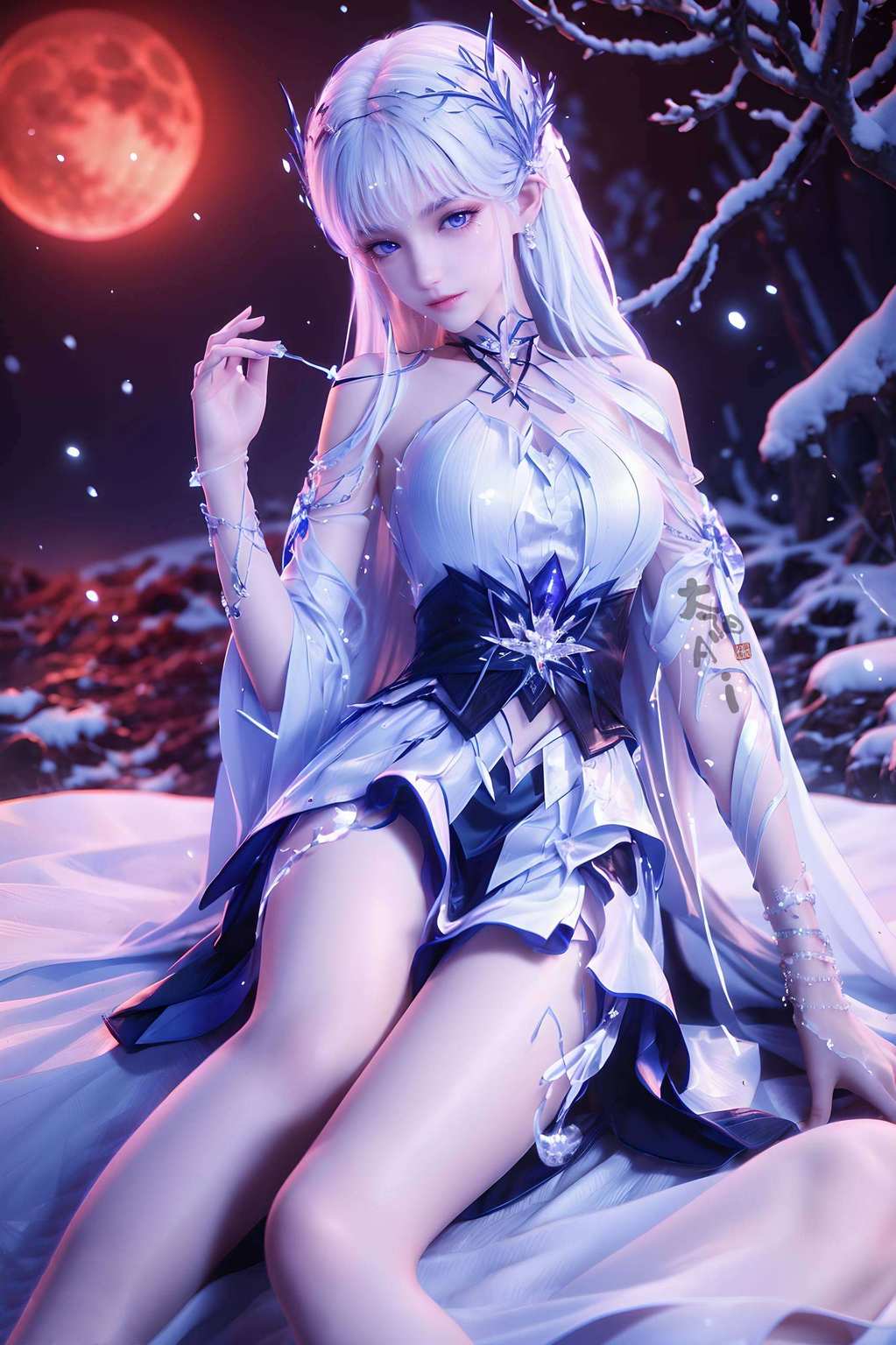 这位国漫界的女神快来感受这位国漫美女的魅力吧！