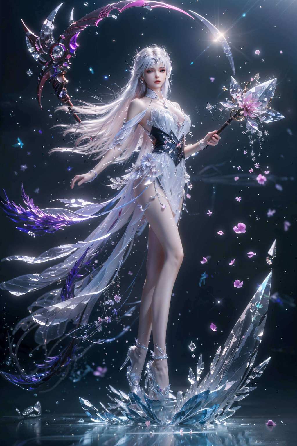 我们带来了国漫界的璀璨明珠——圣采儿！这位出自《神印王座》的国漫女神更是玄幻世界的灵魂所在