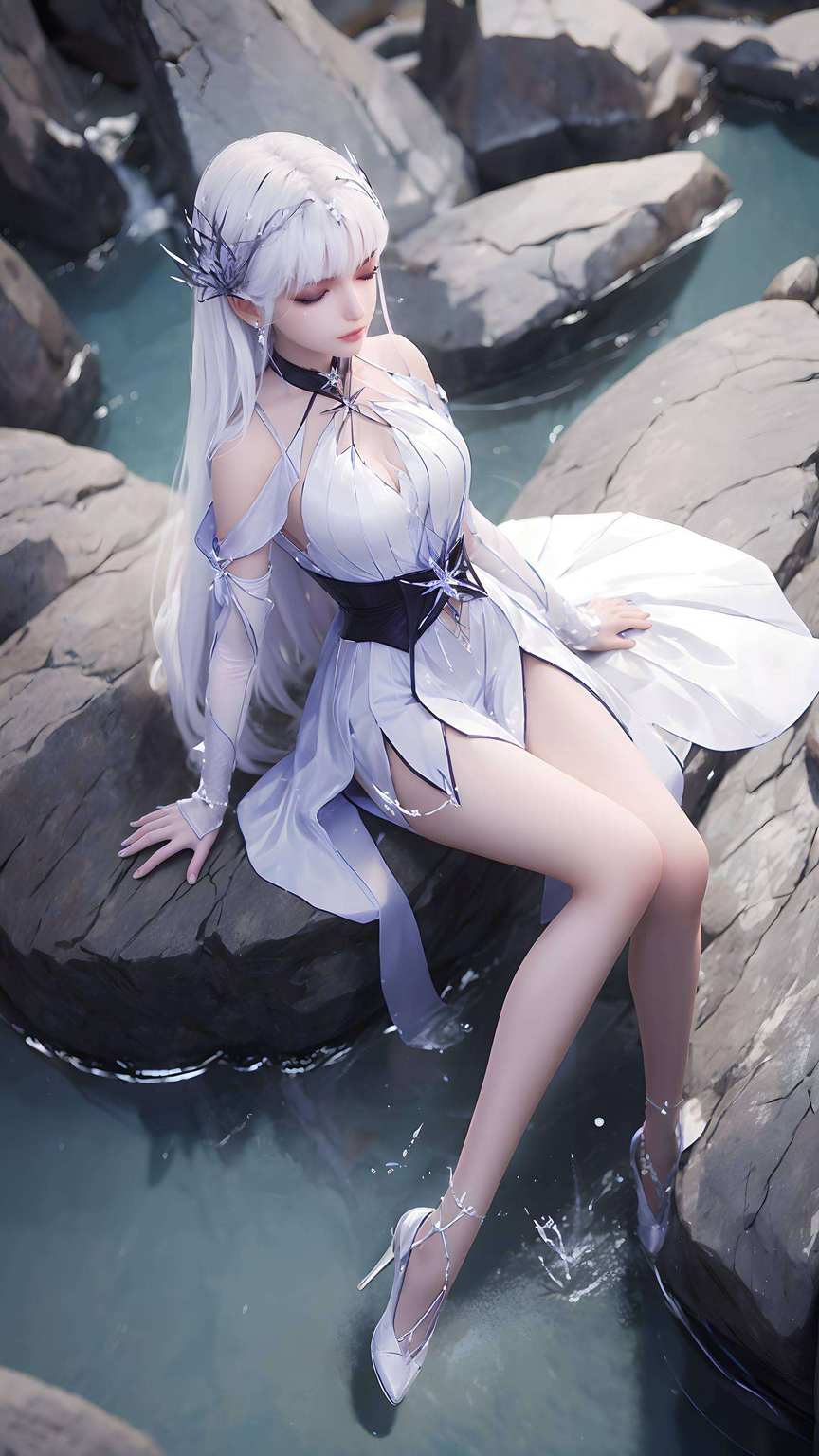 将动漫美女之韵致圣采儿者