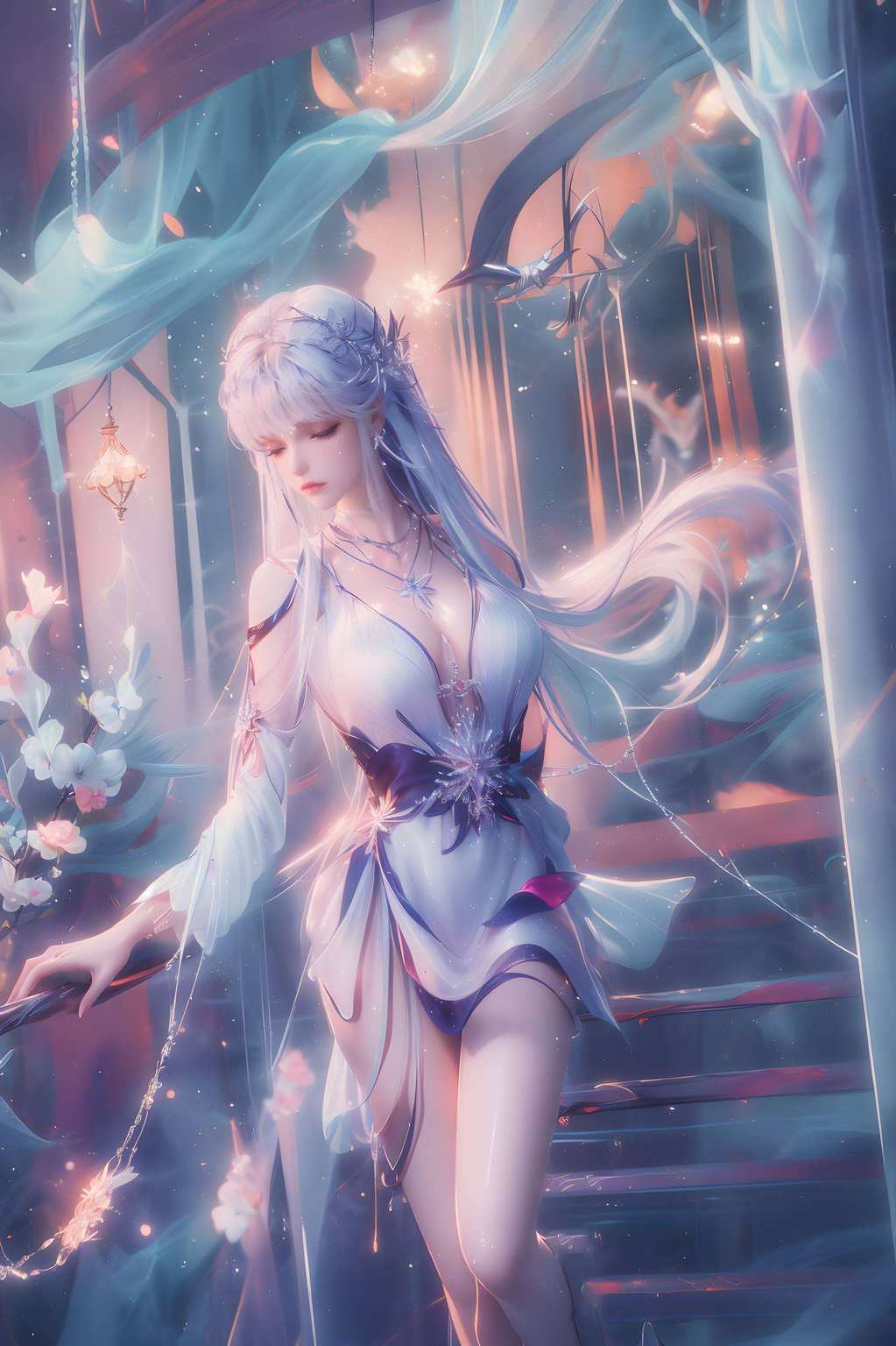那位出自国漫巅峰之作《神印王座》的绝世美女每一次凝视都让人心动不已