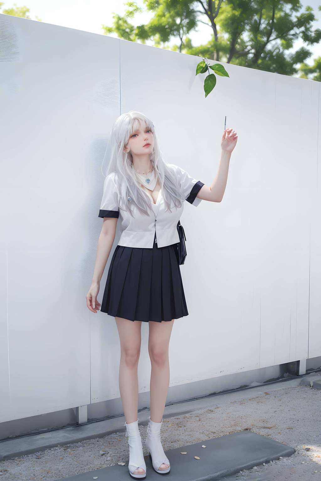 她是《神印王座》中的绝世美女眉似远山