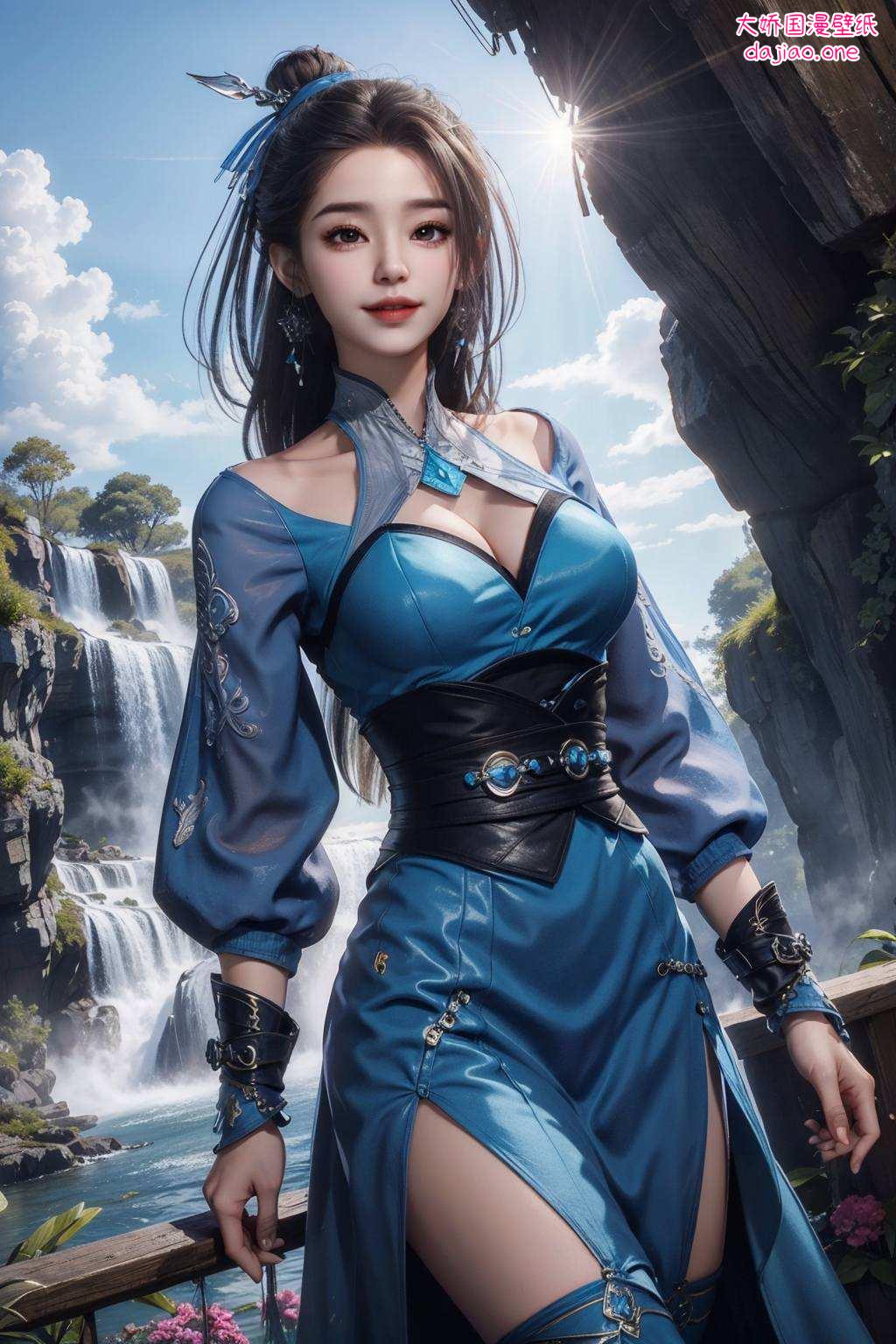 蓝灵娥不仅美得让人心跳加速