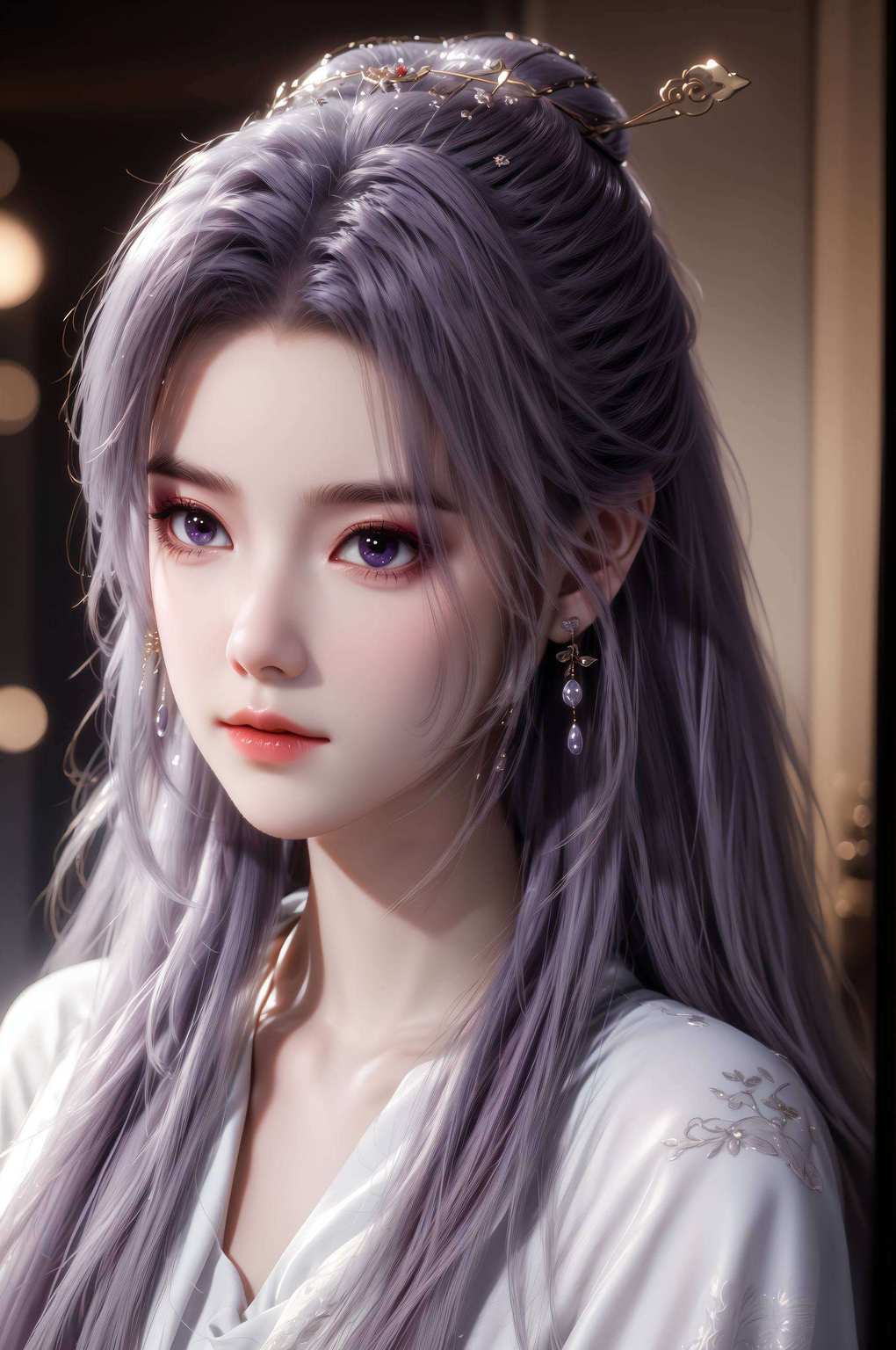 师兄持剑立云端美女图中藏慧眼