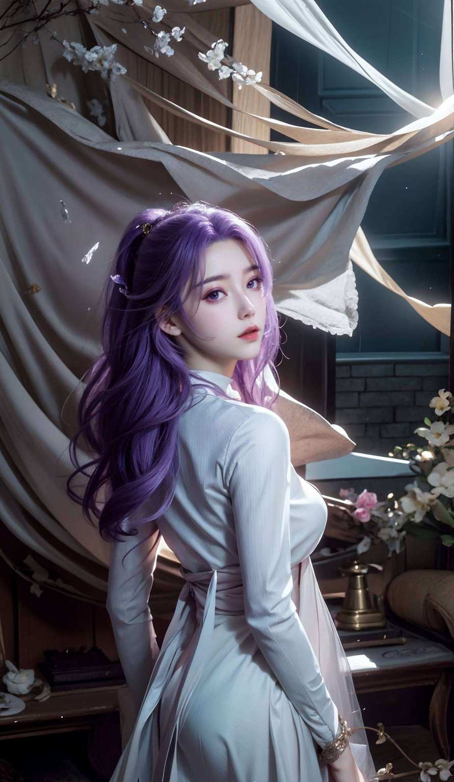 美不胜收壁画生辉