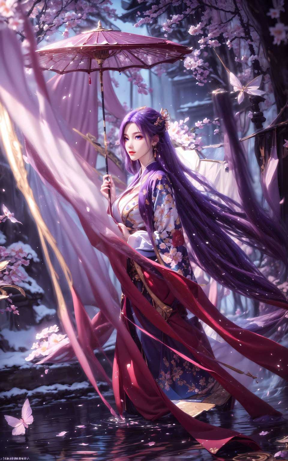 各位！今天给大家介绍一位画风独特、让人眼前一亮的国漫女神——师兄啊师兄！这位美女不仅拥有云霄壁纸般的气质嘿