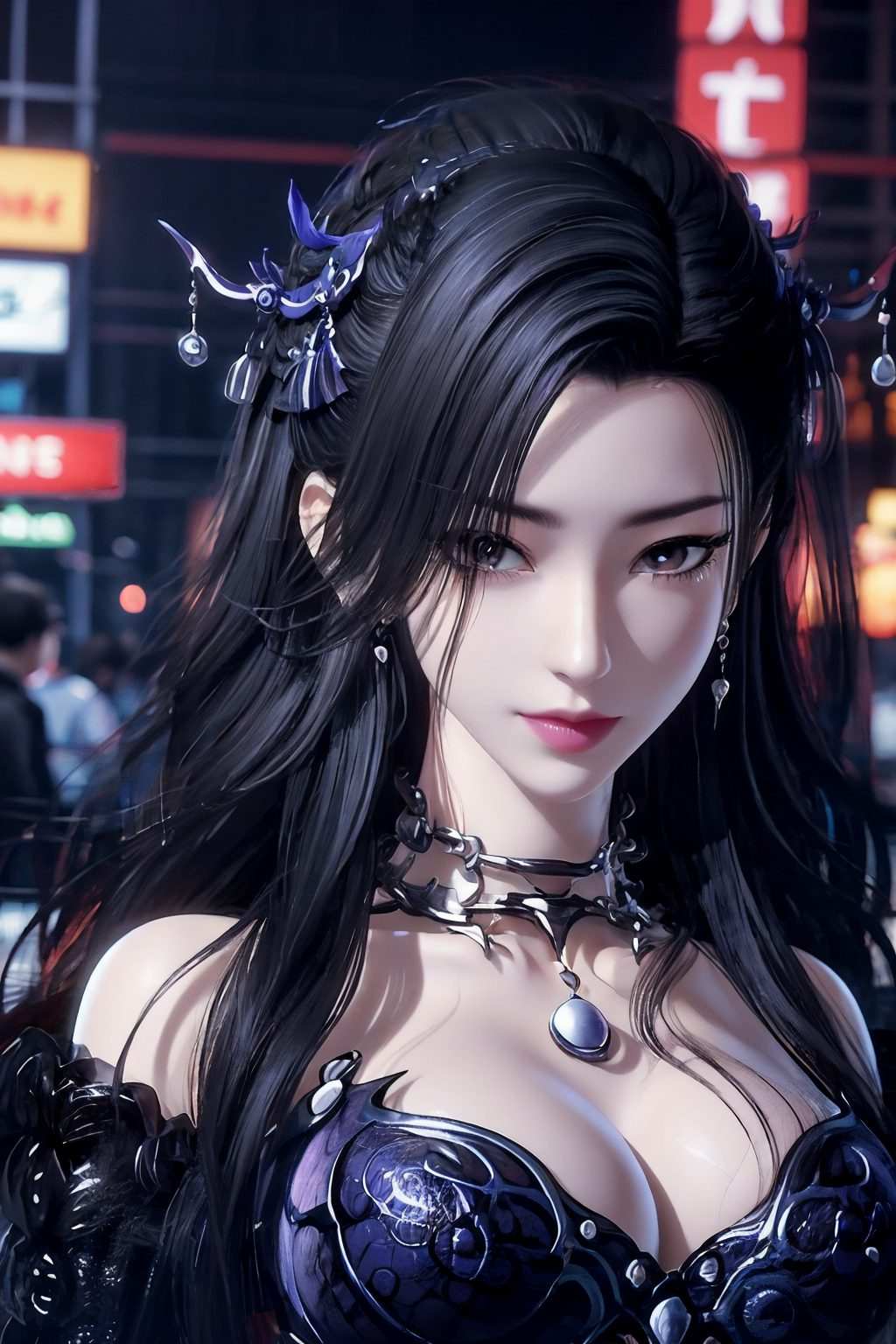 动漫美女翩翩舞姿