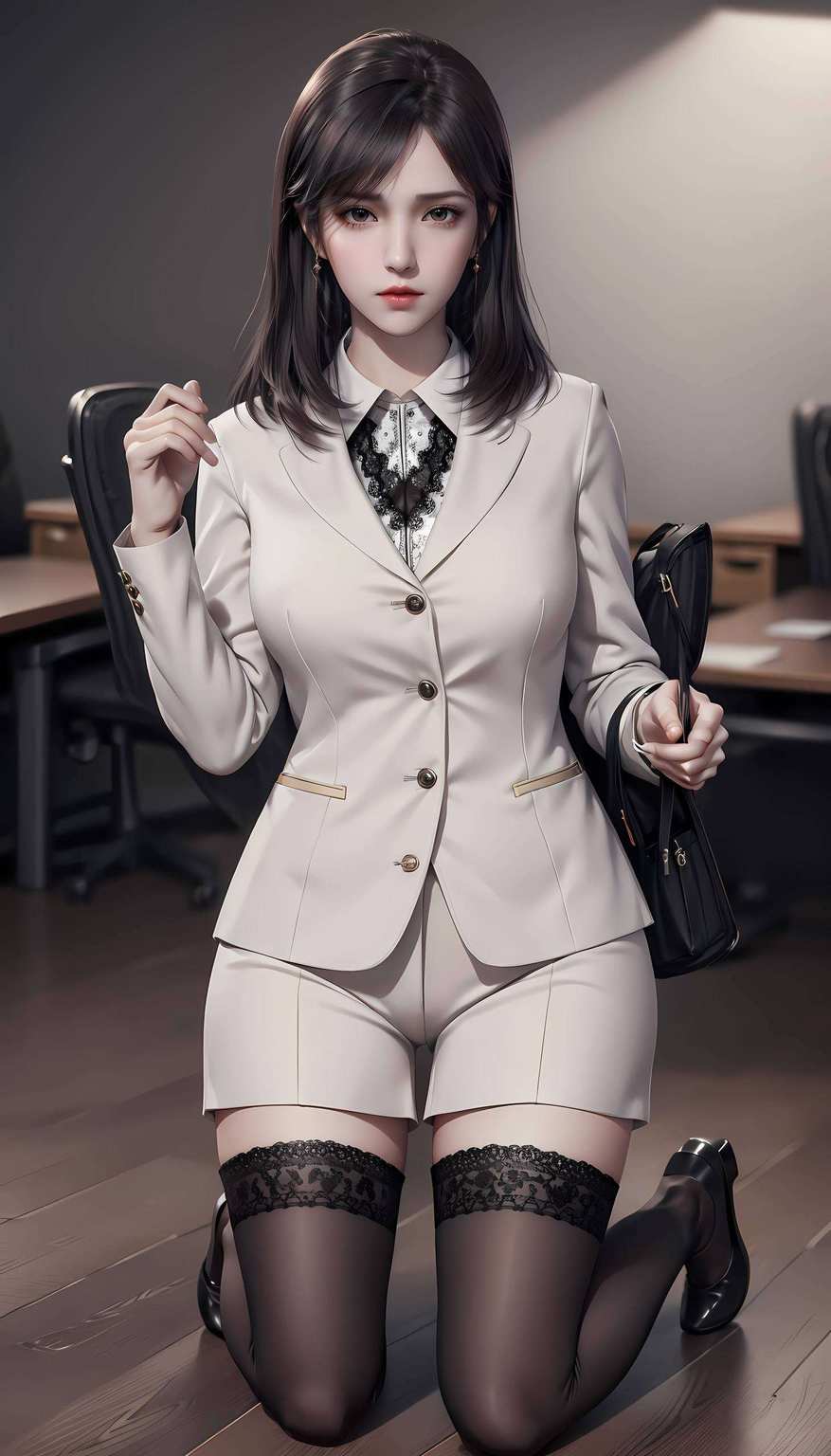 她的美与罗峰并肩战斗