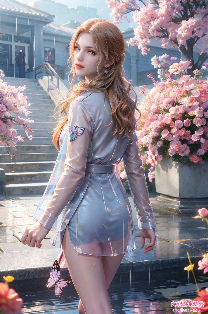 国漫美女绘卷中动漫女神光彩同