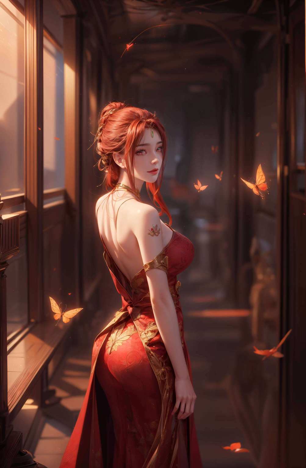 简直是国漫女神的代表！快来感受这满满的玄幻气息快来领取属于你的国漫女神红凰壁纸吧！