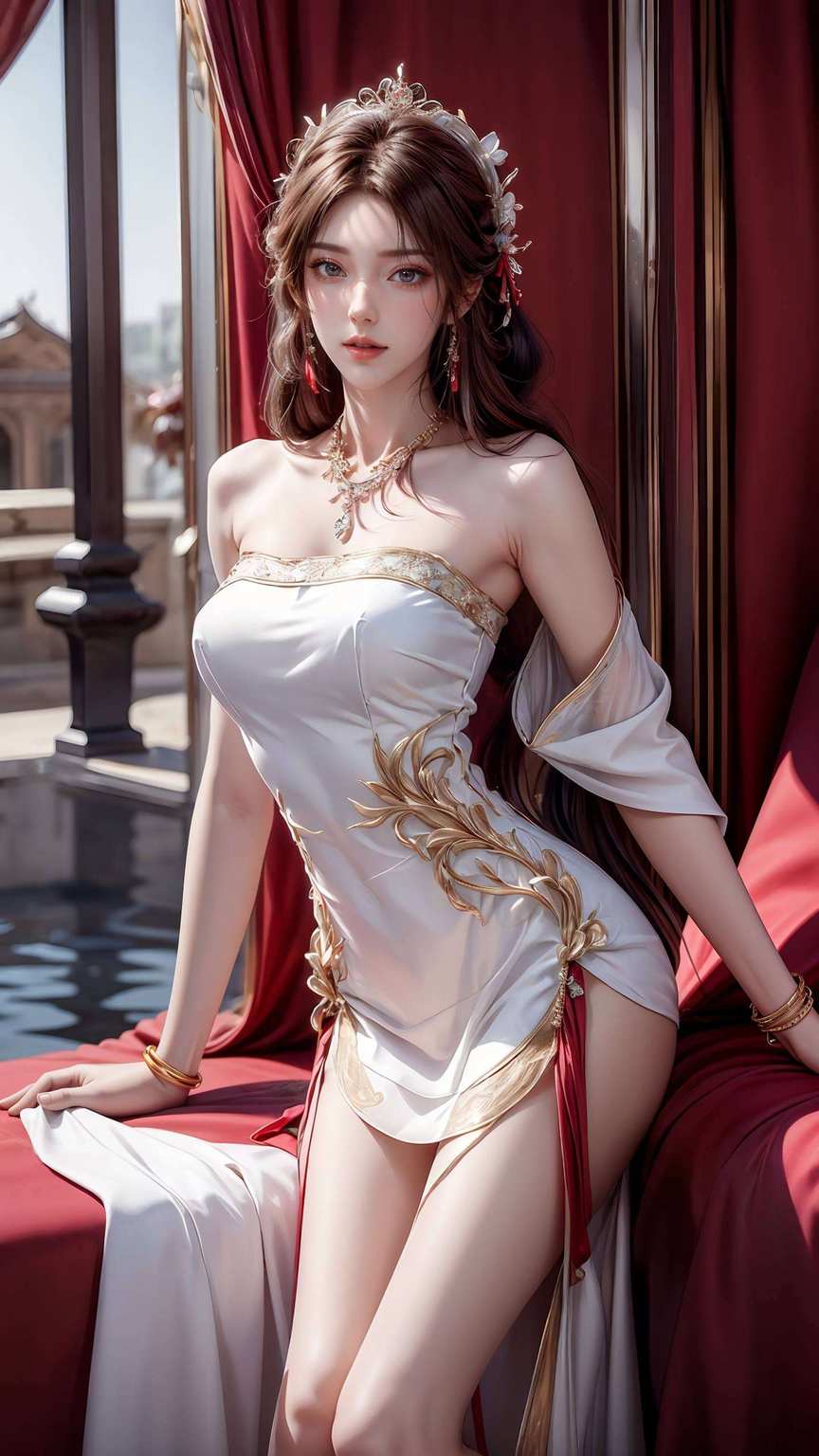 都像是一幅会呼吸的壁纸这位国漫界的“完美女神”