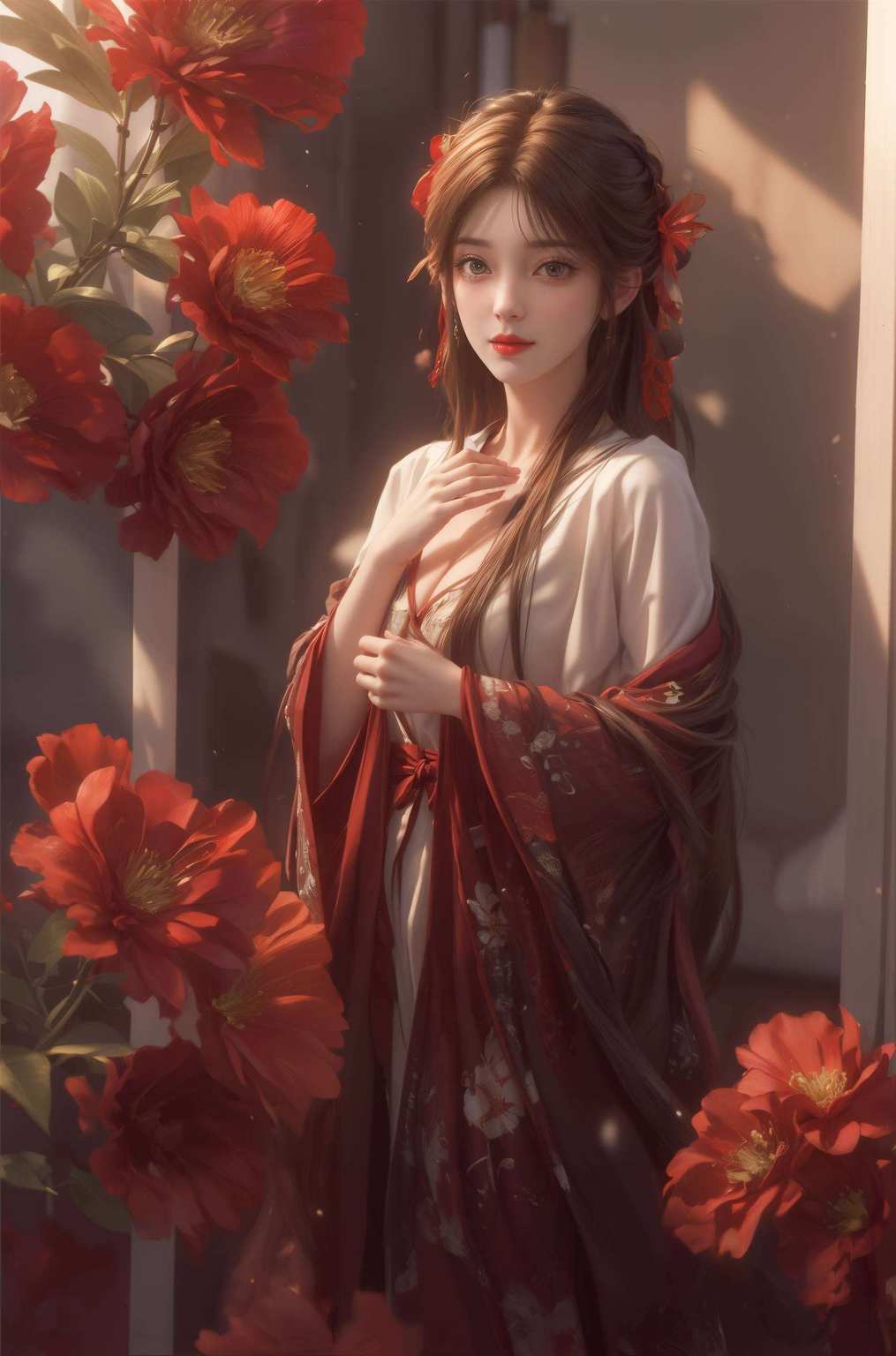 这位国漫界的魅力女神火桑落泪