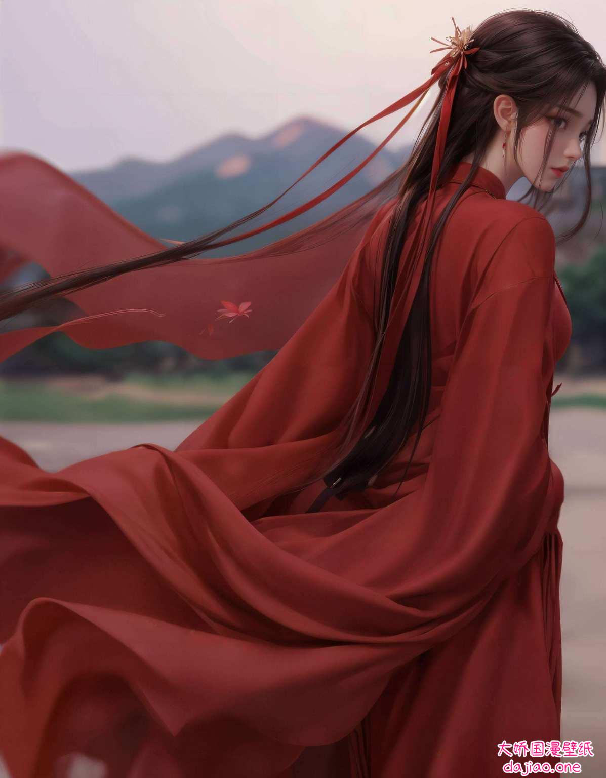 火灵儿以她那迷人的玄幻气质火灵儿的美