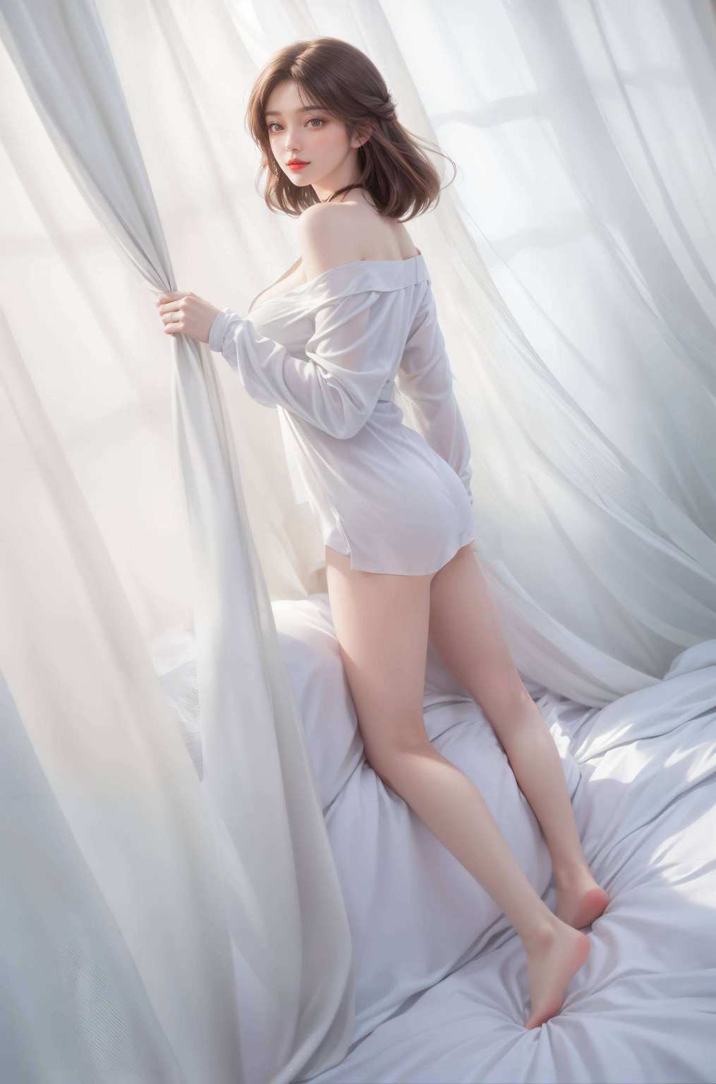 不仅是完美世界里的风景线犹如动漫里的精灵