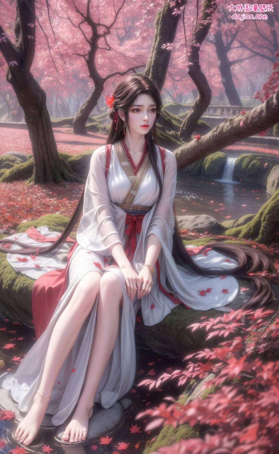 直接和你对话；石昊则是一脸酷酷的表情让你的电脑瞬间变身艺术馆！快来感受一下这款充满国韵的完美世界石昊和火灵儿同框壁纸吧