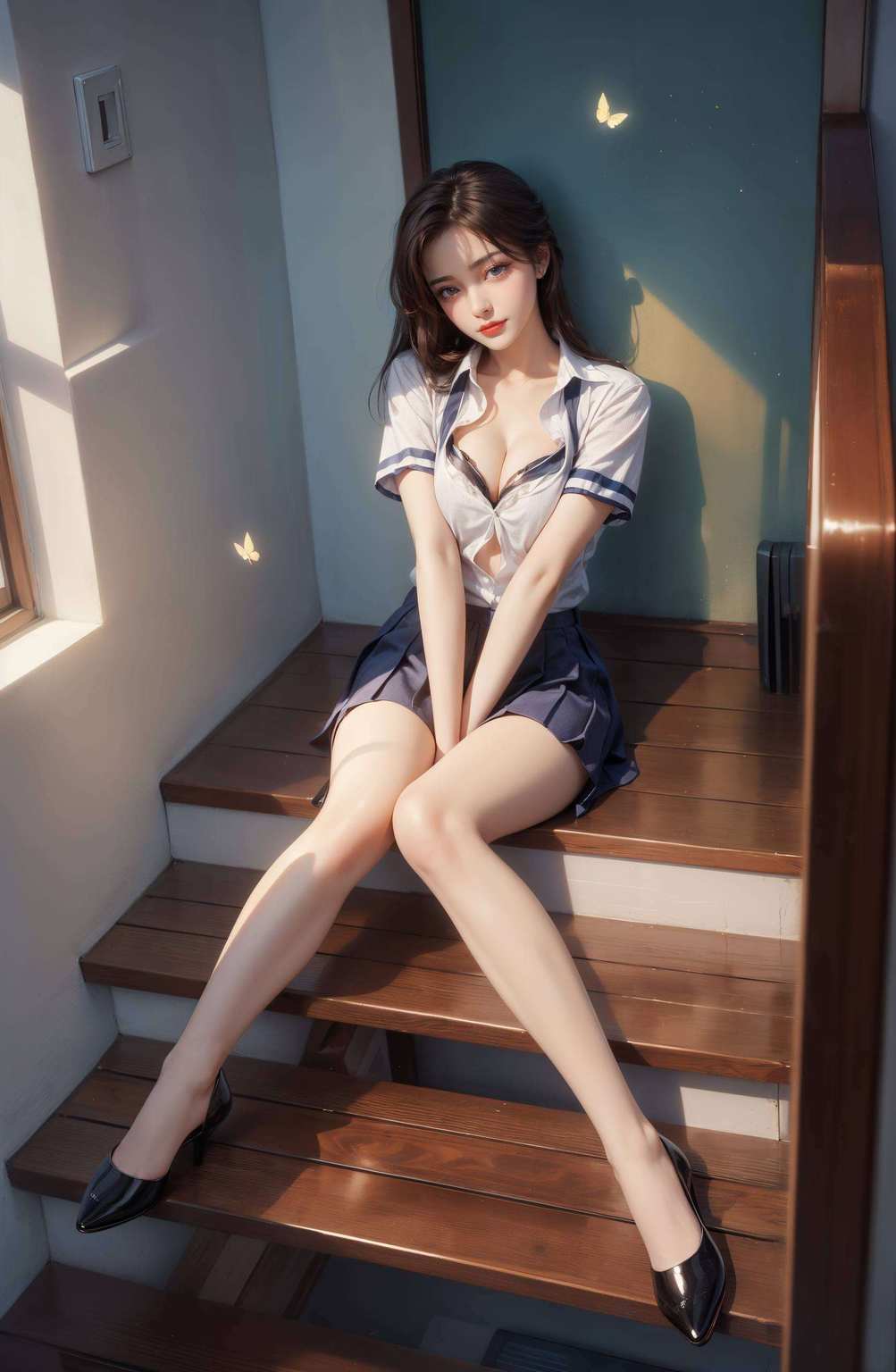 火灵儿高清壁纸上的她