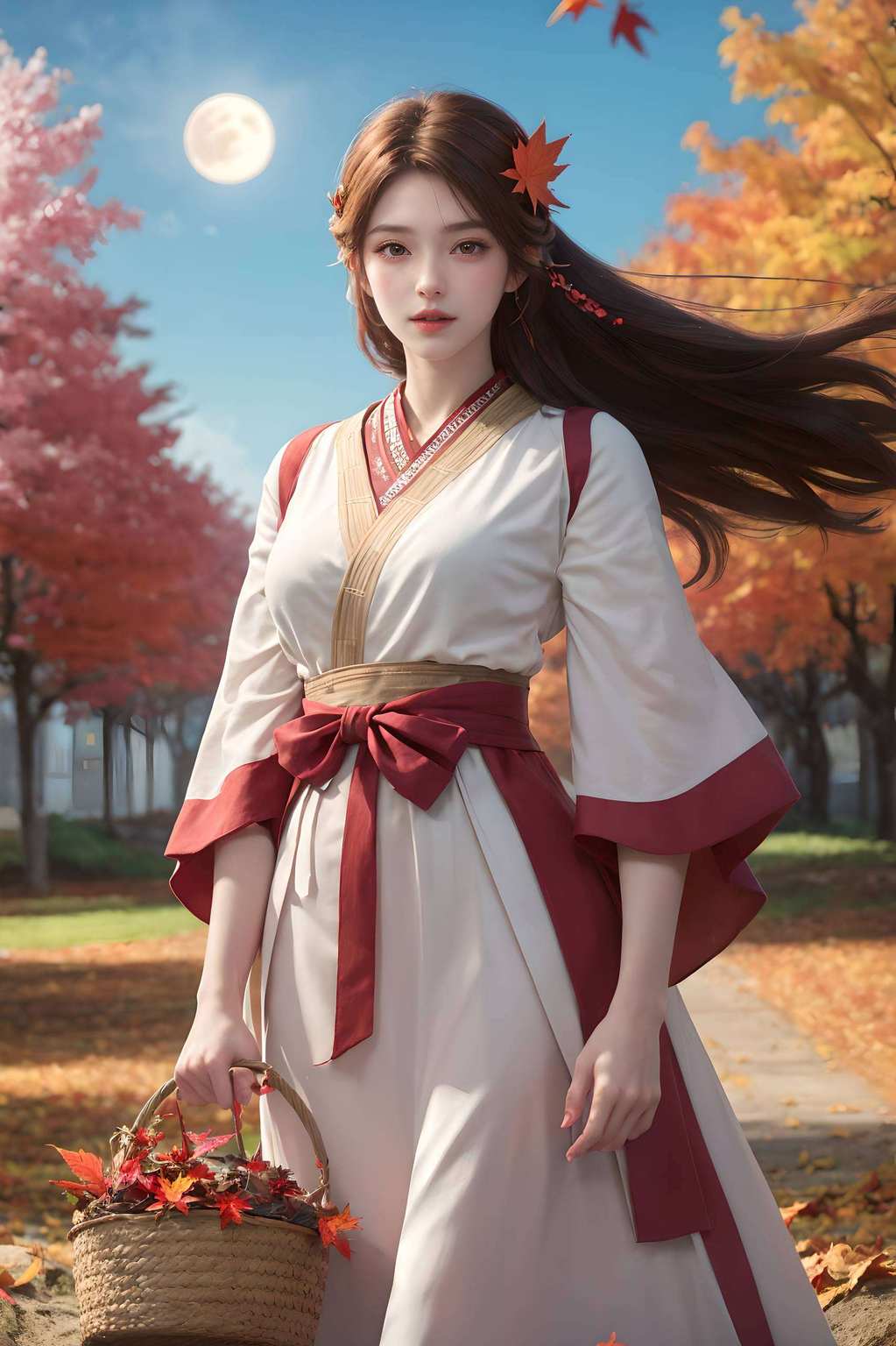 少女灵动神采奕奕