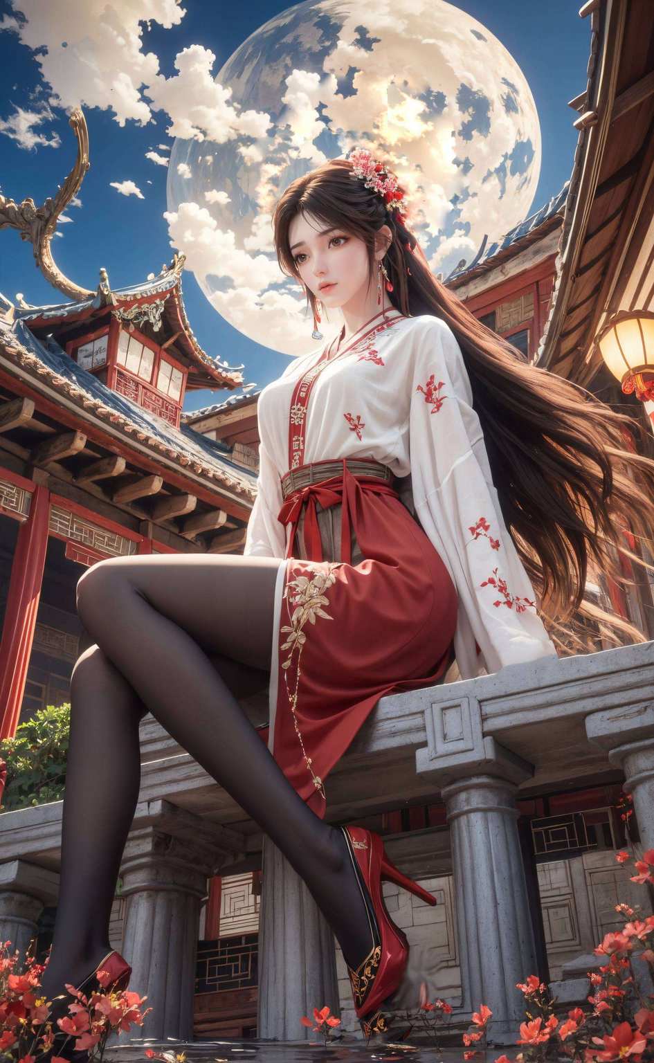 火灵儿让人忍不住想设置为手机背景