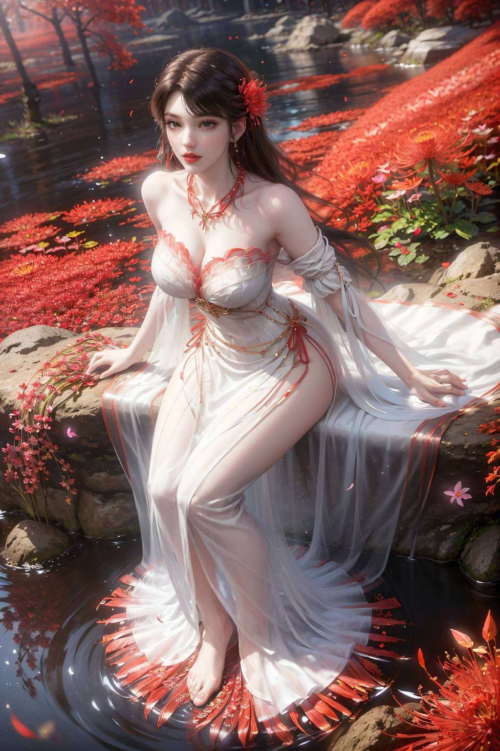 动漫女神之美灵儿舞动
