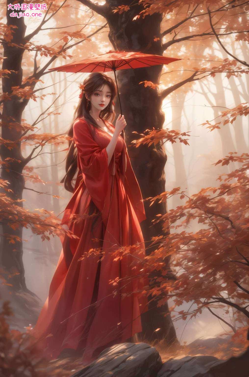 这款火灵儿落泪的高清壁纸让你的手机瞬间化身为一幅动人的艺术画卷