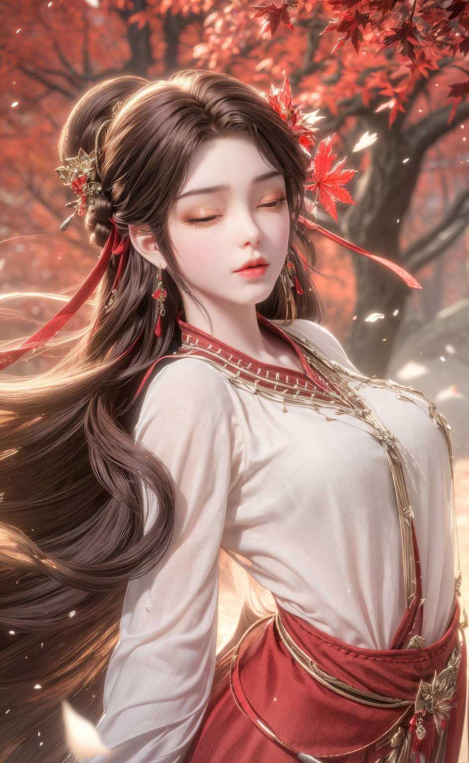 灵动之姿壁纸之中