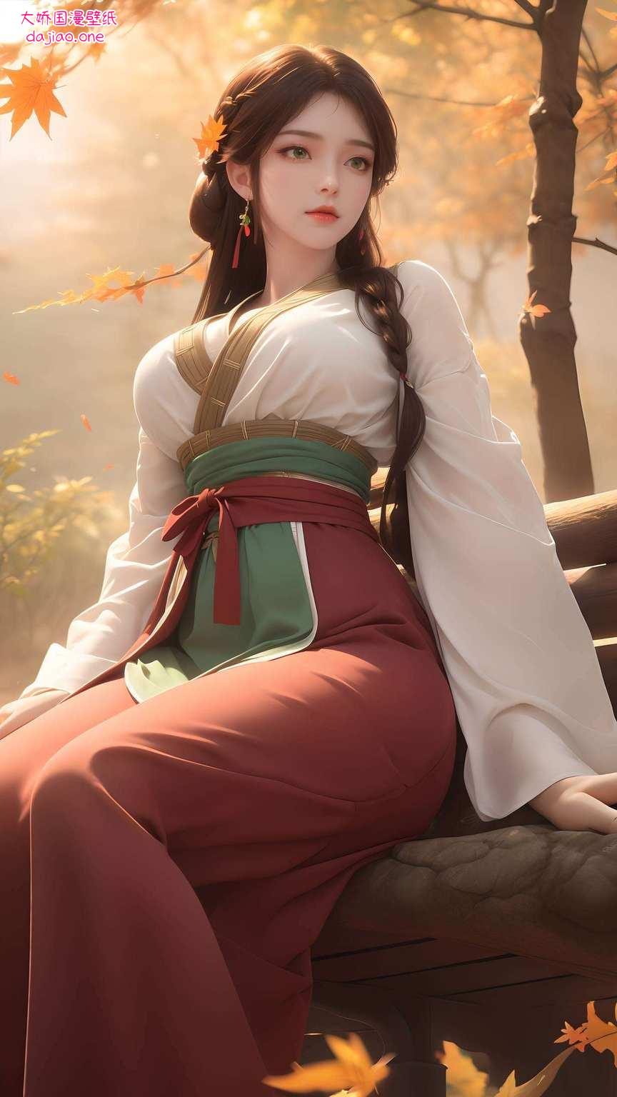 她是那完美世界中的一抹炽热红霞捕捉了她那不羁的灵动与妖娆