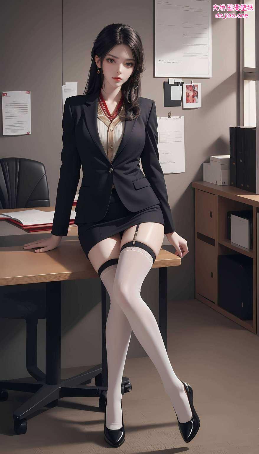 以其火红的长发和炽热的眼神捕获无数粉丝的心她的壁纸