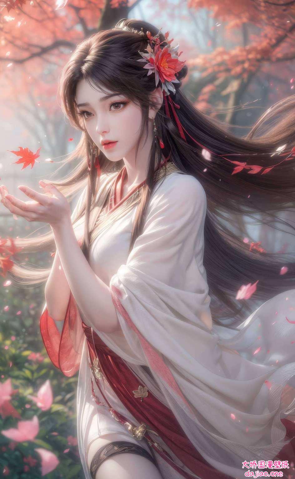 这位来自完美世界的国漫女神每一次微笑