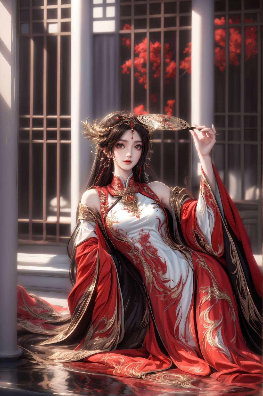 成为国漫美女中的璀璨明星美眸含笑