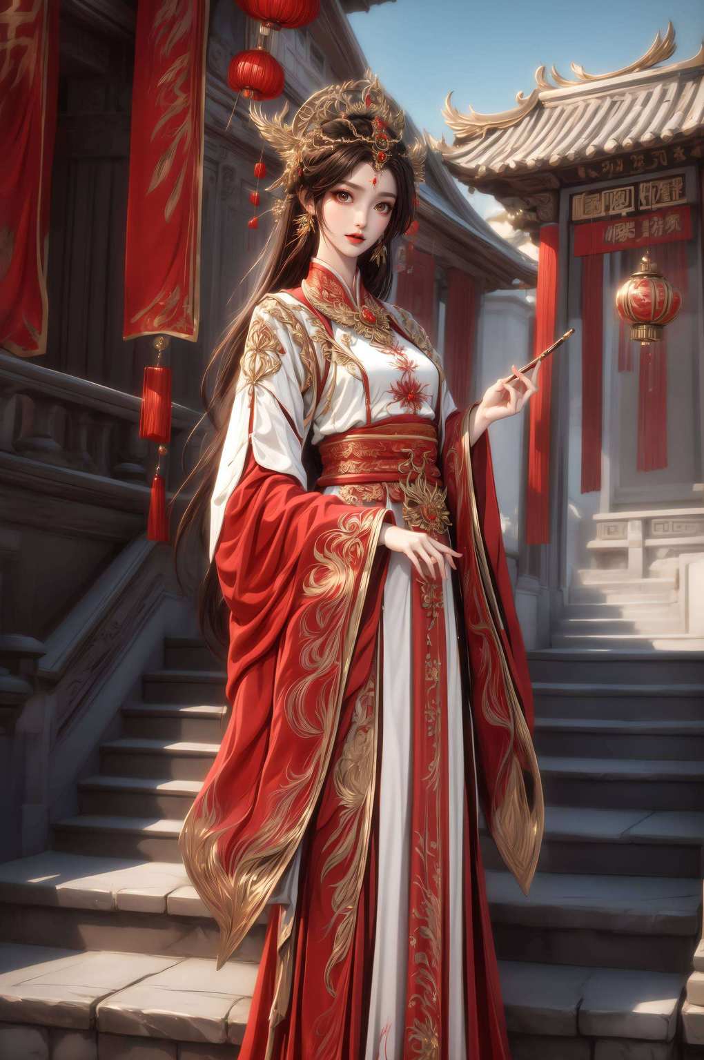 玄幻色彩浓国漫佳丽