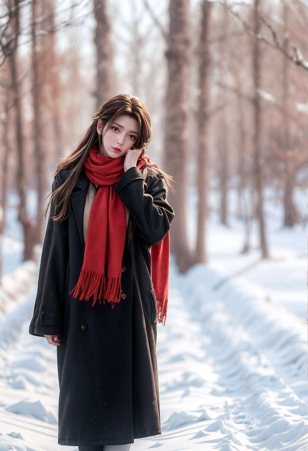 保证你的手机瞬间变身玄幻仙境！国漫女神、动漫美女她可是两界通吃的哦！快来领走火灵儿的免费高清壁纸