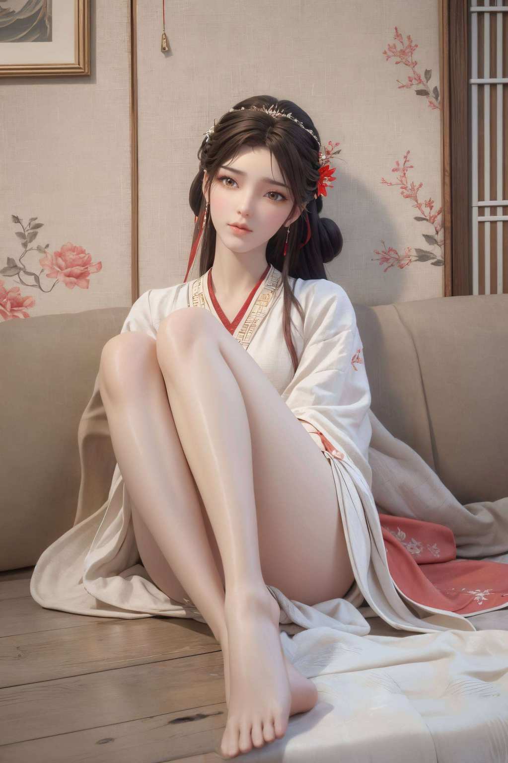 闪耀着无尽魅力她的眼神犹如星辰