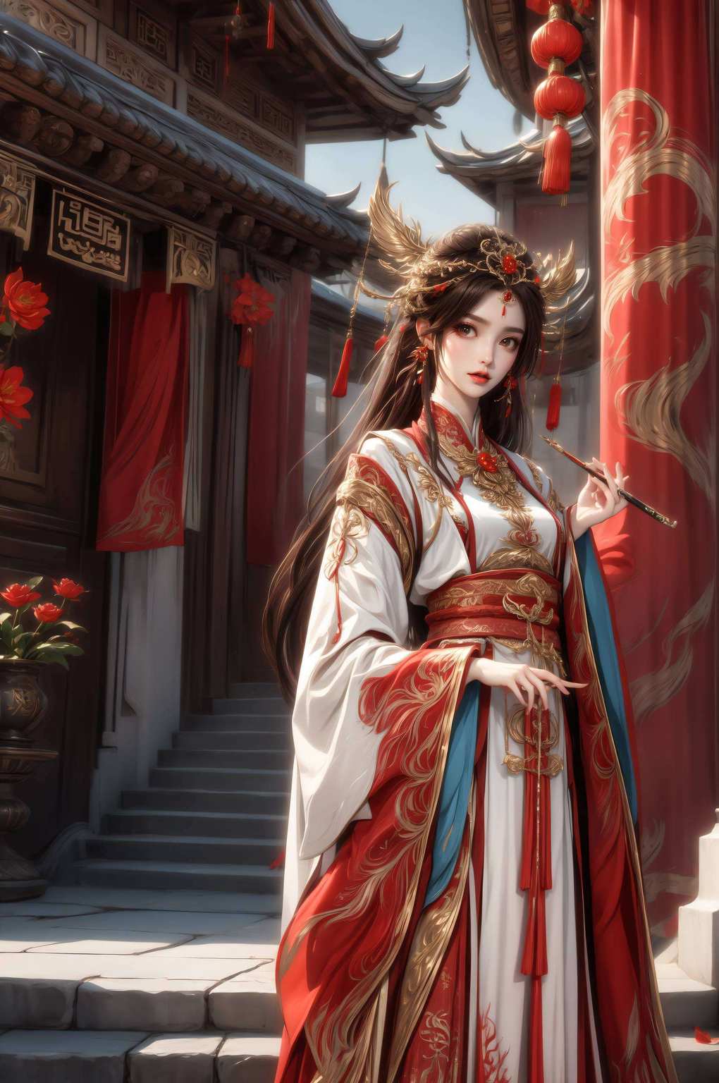 今儿个给大家介绍一位国漫界的绝世佳人——火灵儿！这可不是一般的国漫女神哦她是《完美世界》里的精灵