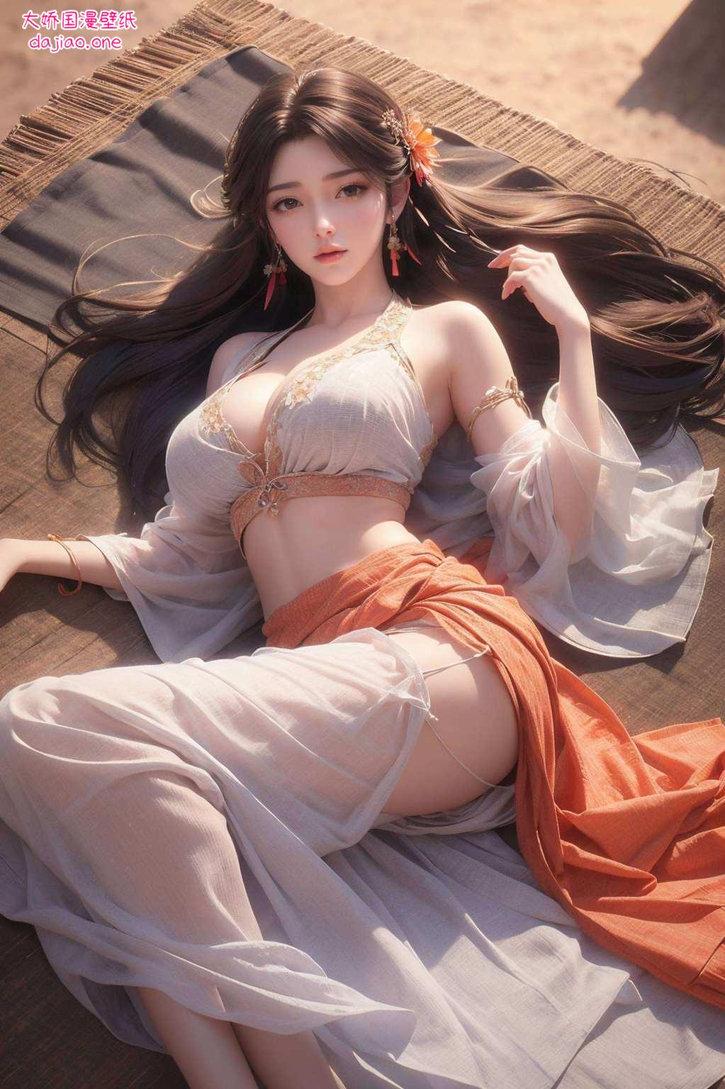 画卷壁纸展火灵儿翩翩舞