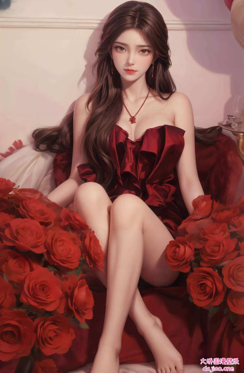 各位小伙伴！今儿给大家介绍两款国漫界的女神级壁纸：清漪和火灵儿！清漪仙子优雅灵动眼睛也跟着舒服起来哦！嘻嘻