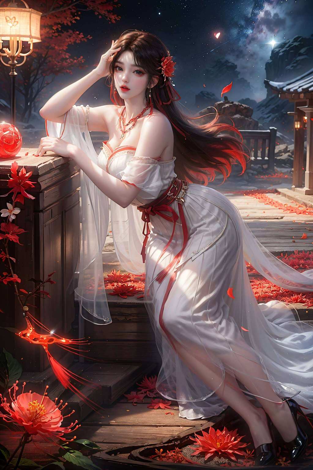 完美世界的壁纸有了她来看看这位国漫界的女神——火灵儿！大长腿了解一下？这全身高清壁纸