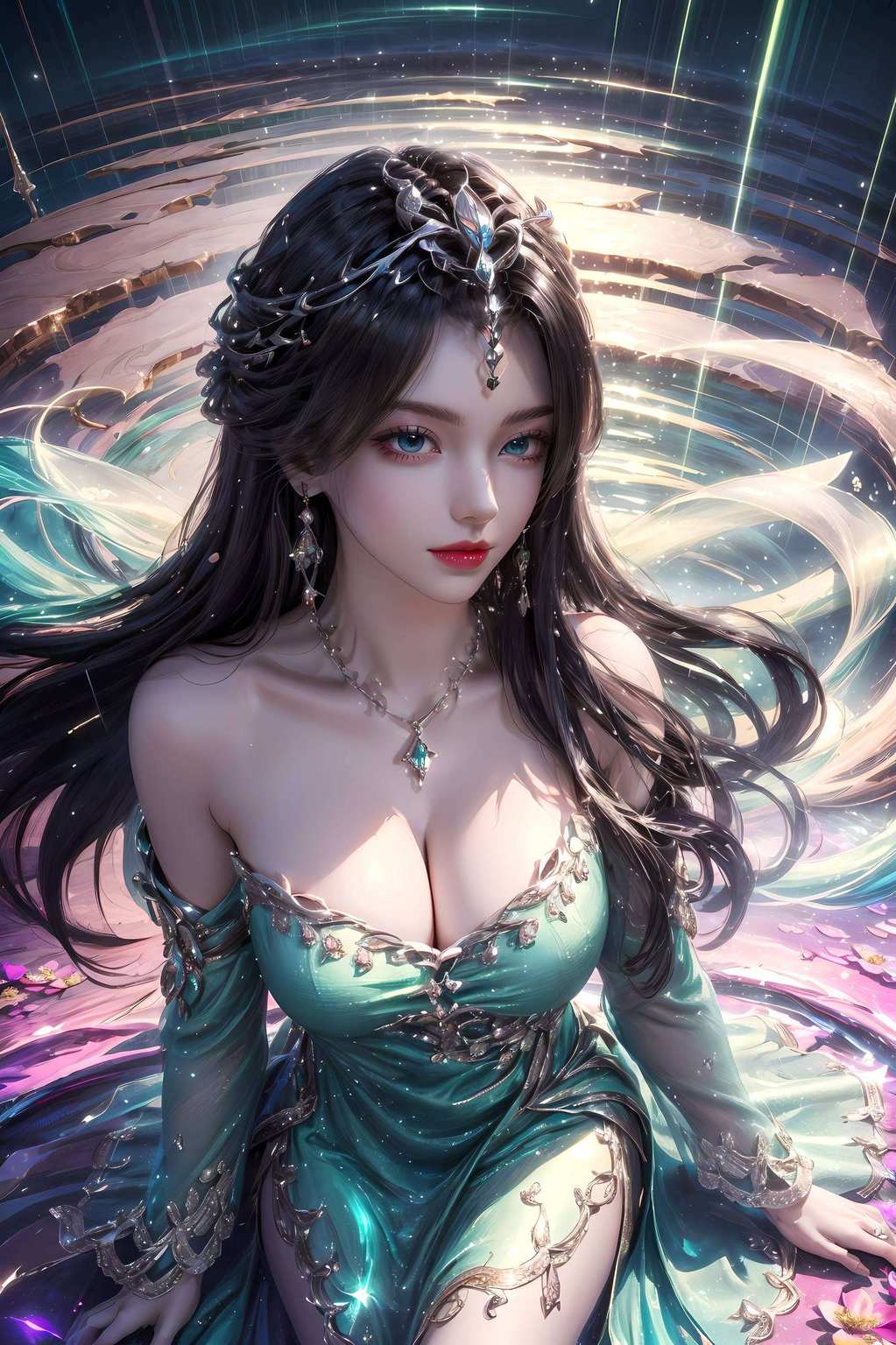 她的每一次出现让每一次解锁都成为一场视觉盛宴