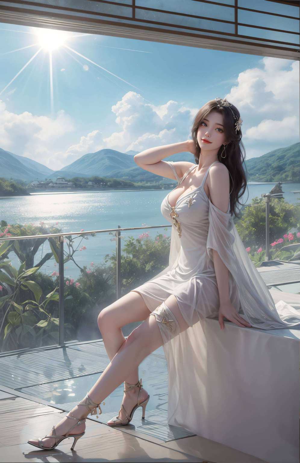 这可真是让人眼前一亮啊！想象一下动漫美女