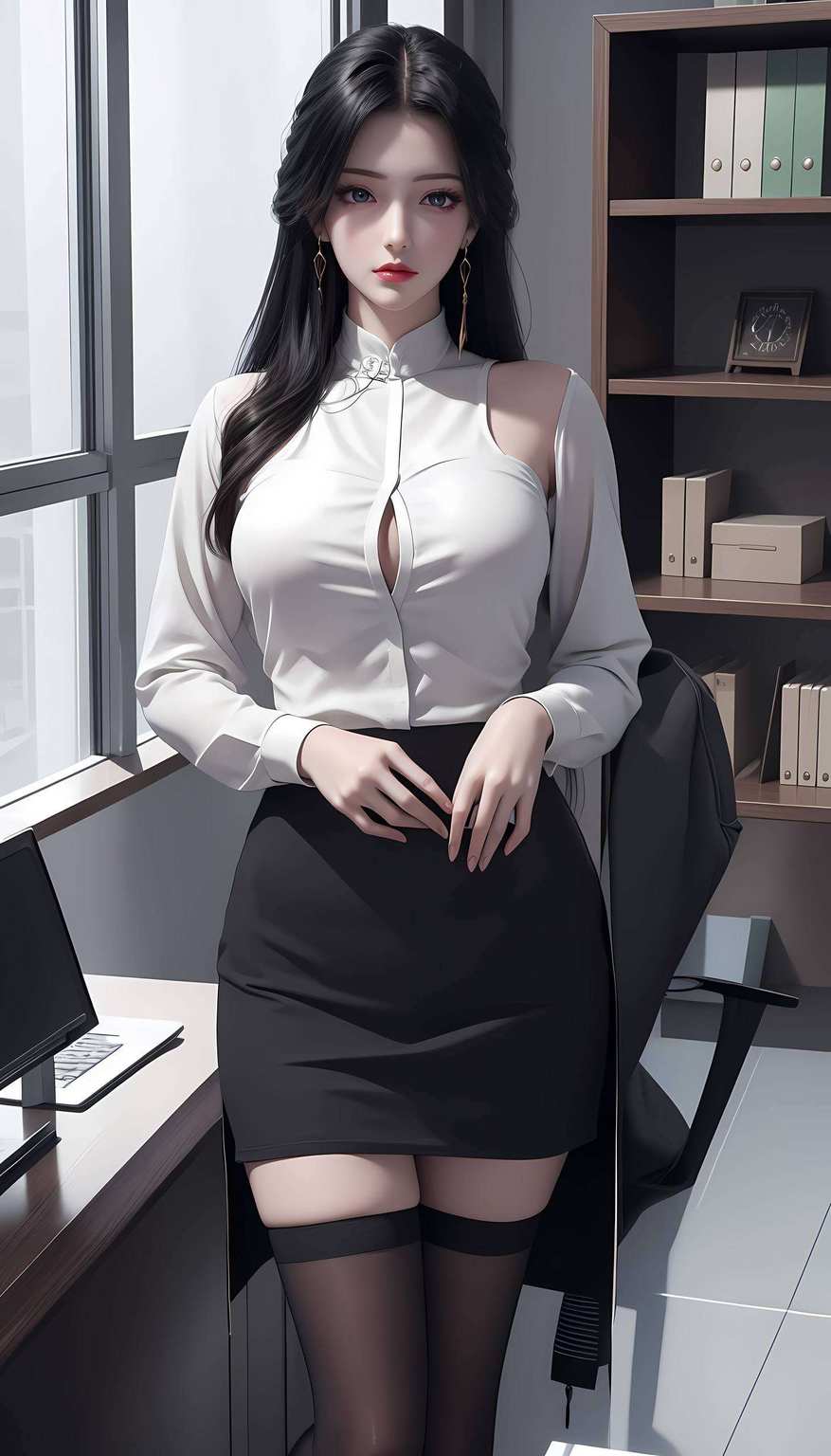 还能轻松驾驭各种玄幻场景4K高清壁纸里的她
