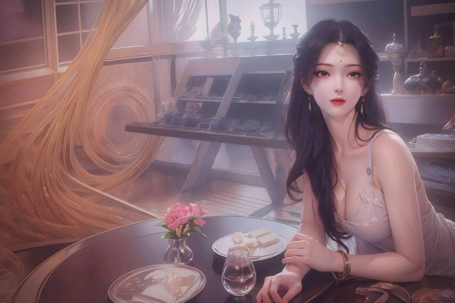 快来感受她的魅力吧！保证你的手机瞬间变身完美世界