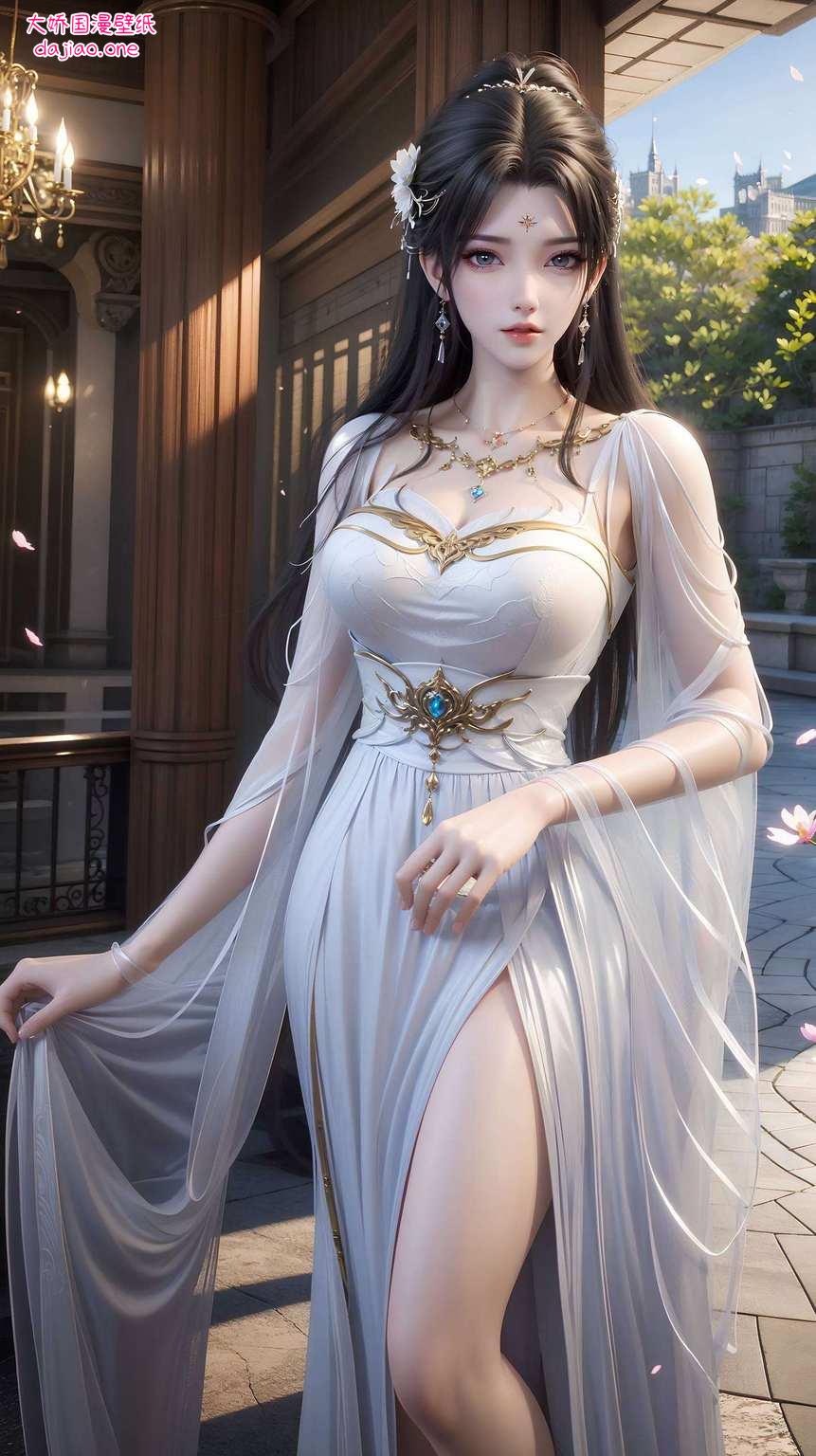 国漫美女婉约态动漫女神风华浓