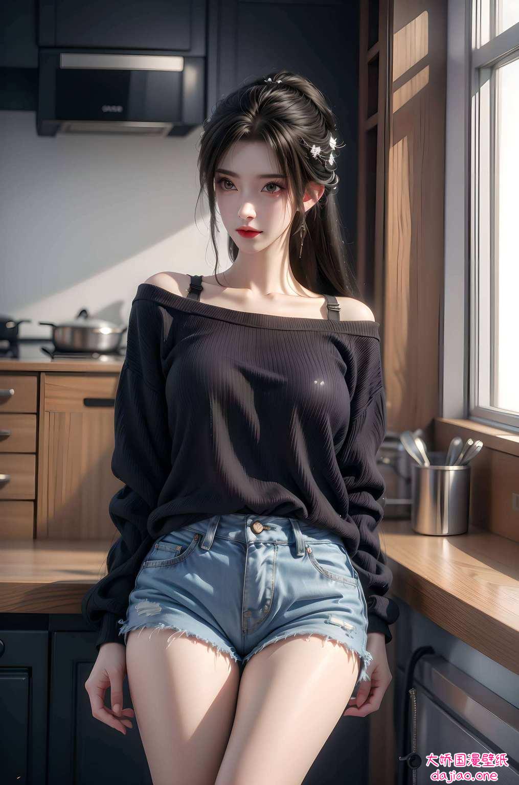 她是那国漫世界中的一抹亮色美的令人窒息