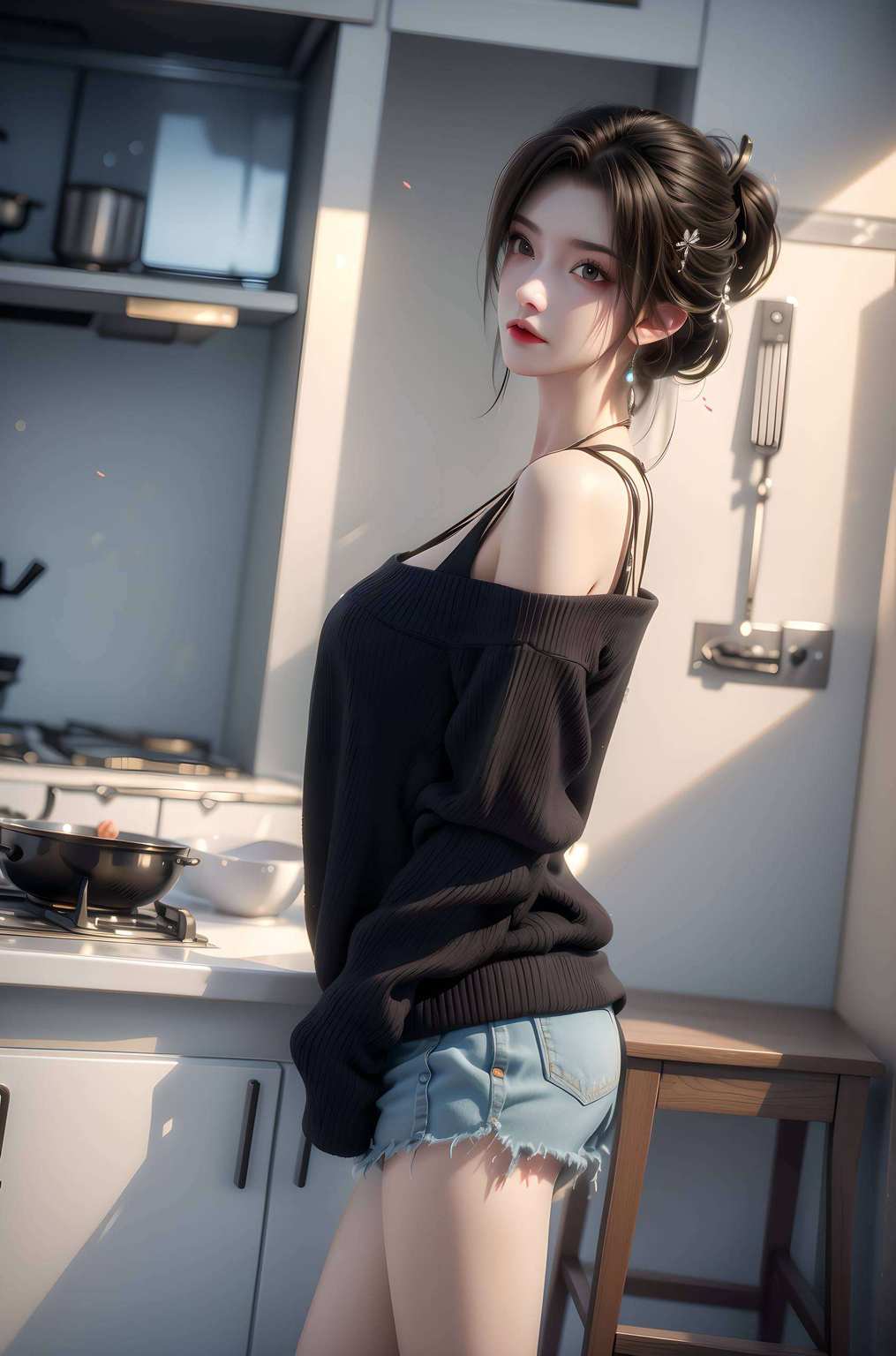 这位画师清漪不仅美得让人心跳加速
