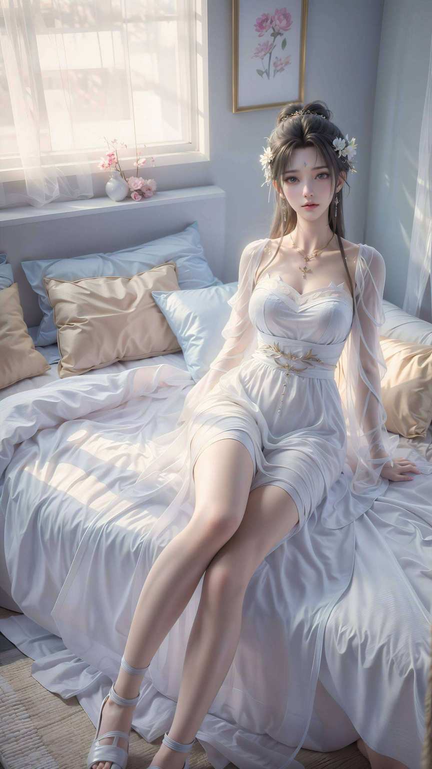 她是《完美世界》里的灵动仙子让你的手机瞬间变身玄幻仙境