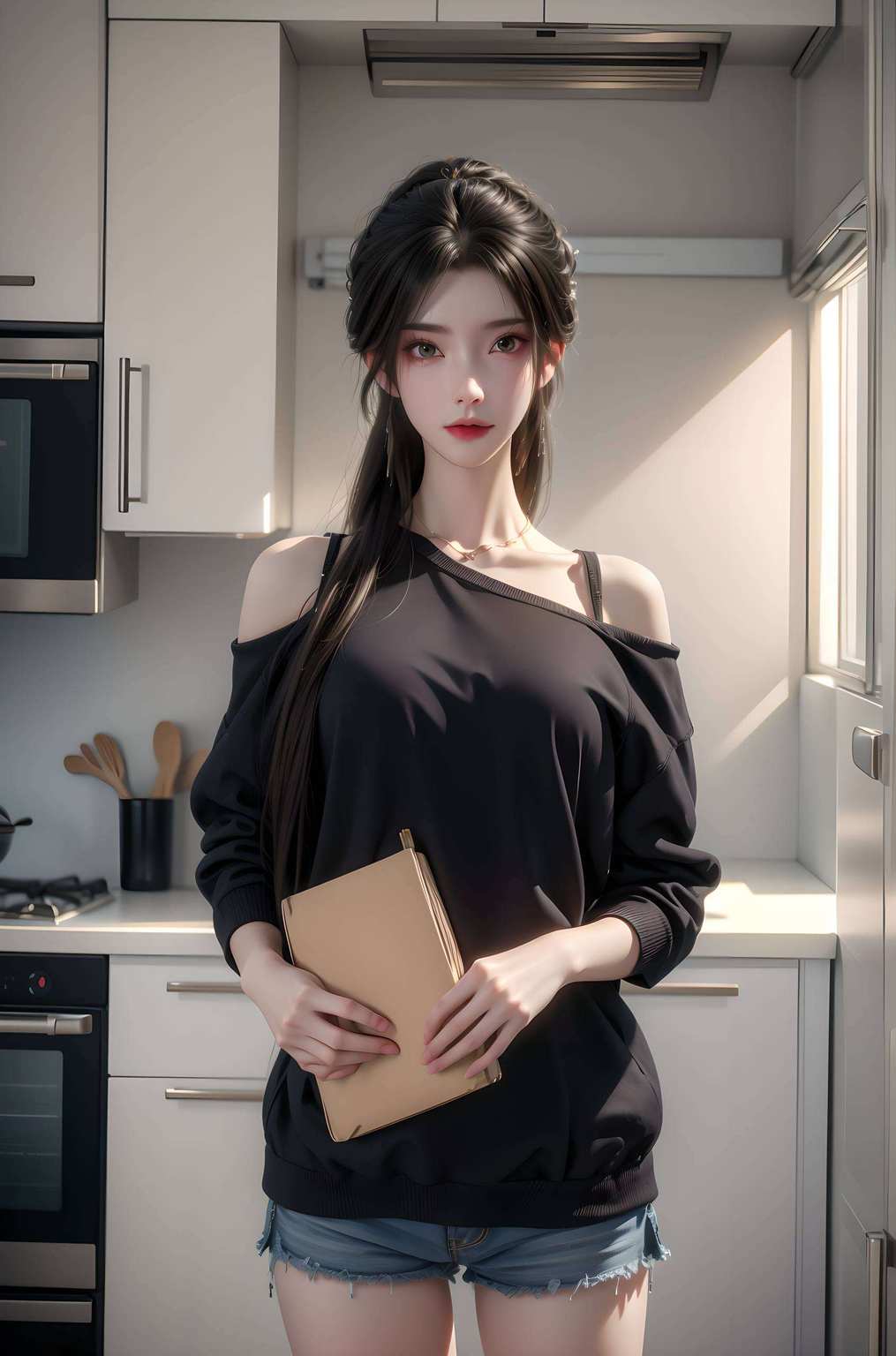 她是《完美世界》里的壁纸女神和国漫美女们一起
