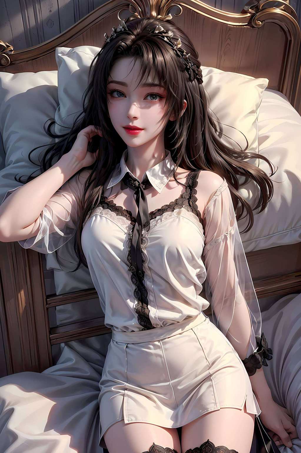 灵动中带着一丝玄幻的气息她的美眸如星辰