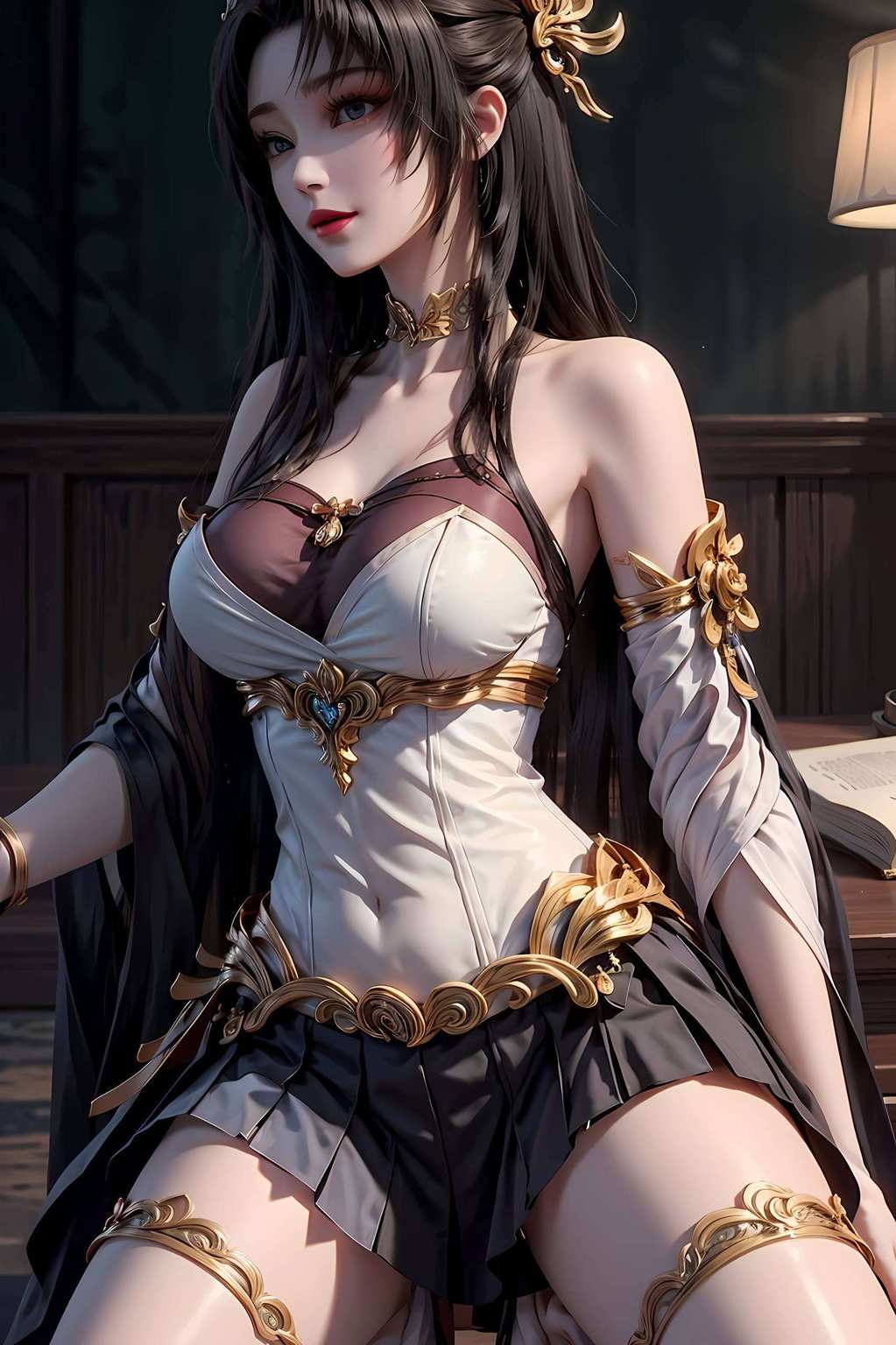 每根毛发都绘制得栩栩如生简直美得让人移不开眼睛