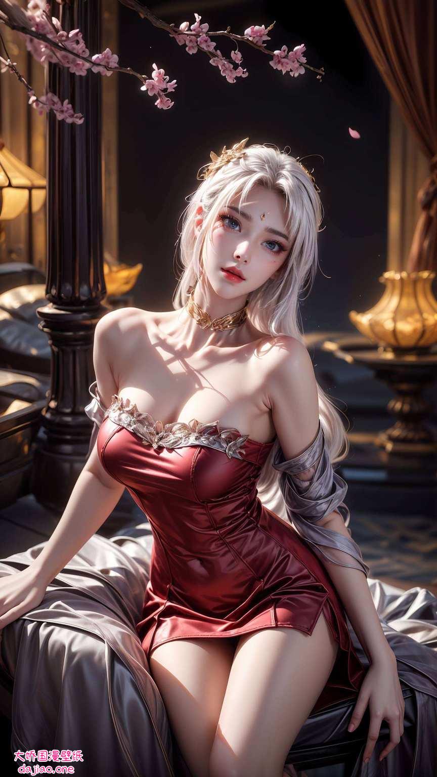 将完美世界中的天狐仙子以高清画质呈现想象一下
