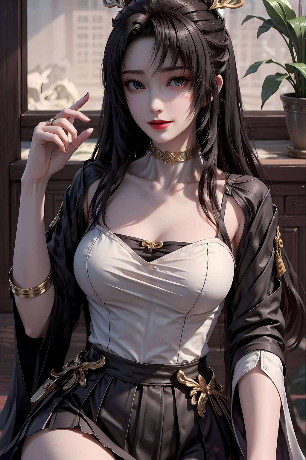 她那双电力十足的眼睛不仅能让手机屏幕瞬间灵动起来