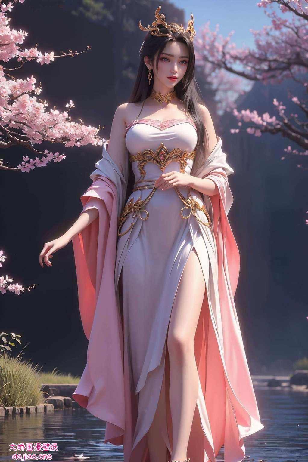 美得让人忍不住想要一睹芳容小心变成“护眼侠”哦！精选天狐仙子的壁纸